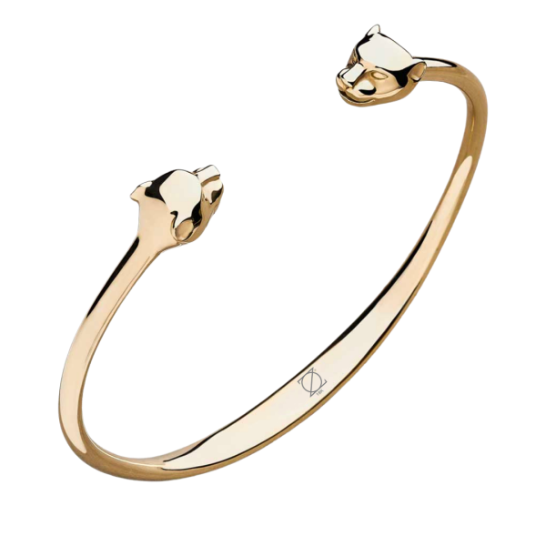 Brazalete Pantera Oro 18k Laminado