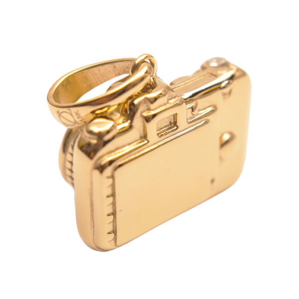 Colgante Camara Nikon Oro Laminado 18k