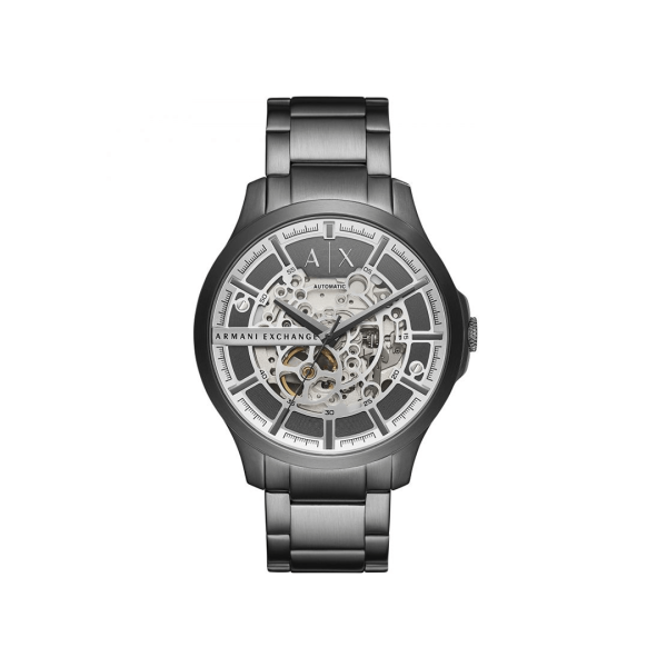 Reloj automático Armani Exchange Hampton gris AX2417
