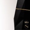 PULSERA CUBANA ORO LAMINADO 18K