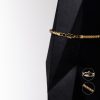 PULSERA ESPIGA ORO LAMINADO 18K