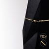 PULSERA SERPIENTE LISA ORO LAMINADO 18K