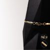 PULSERA SERPIENTE LISA ORO LAMINADO 18K