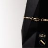 PULSERA SERPIENTE GRABADA ORO LAMINADO 18K