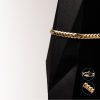 PULSERA SERPIENTE GRABADA ORO LAMINADO 18K