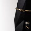 PULSERA VENECIANA ORO LAMINADO 18K