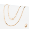 CADENA SERPIENTE LISA ORO LAMINADO 18K 5 CADENA SERPIENTE LISA ORO LAMINADO 18K