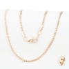 CADENA SERPIENTE LISA ORO LAMINADO 18K 6 CADENA SERPIENTE LISA ORO LAMINADO 18K